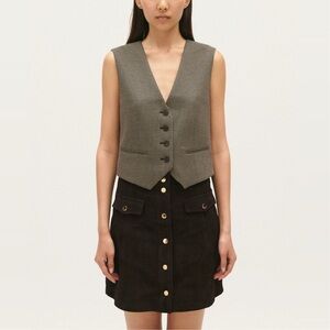 CLAUDIE PIERLOT The Sustainable Edit
Tily‎ Check Waistcoat Vest Size 2